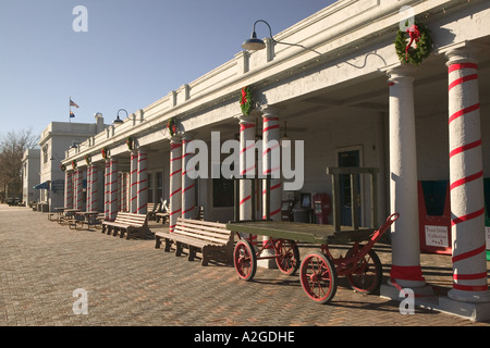 Stati Uniti d'America, Arizona, Williams: Grand Canyon Railroad Station Foto Stock