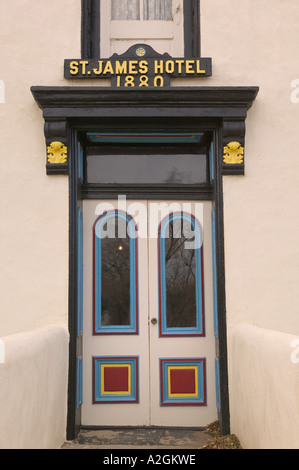 Stati Uniti d'America, Nuovo Messico, Cimarron: St James Hotel Porta Foto Stock