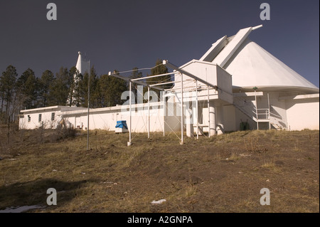 Stati Uniti d'America, Nuovo Messico, Sunspot: Nazionale Osservatorio solare / picco di Sacramento Evans impianto solare (b.1952) Foto Stock