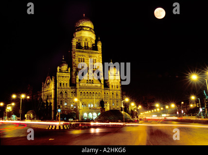Quartieri amministrativi di Brihanmumbai Municipal Corporation India la più ricca organizzazione comunale e il più grande corpo civico. Foto Stock