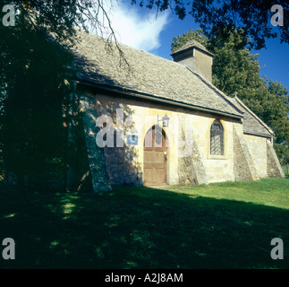 St Marys Chiesa poco Washbourne vicino a Tewkesbury Gloucestershire è curato dalle Chiese conservazione fiducia Foto Stock