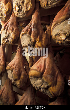 Jambon de Bosses tipico prosciutto Valpelline Valle d Aosta Italia Foto Stock