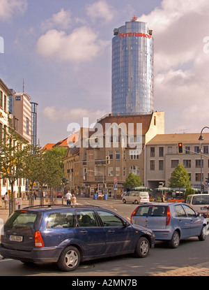 BRD Germania Thüringen Jena città di Università Verde Città sul fiume Saale fondata nel 9 secolo città fondata 1236 Fondatore Foto Stock
