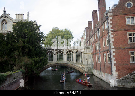 Ponte dei Sospiri, Cambridge, Inghilterra, Regno Unito Foto Stock