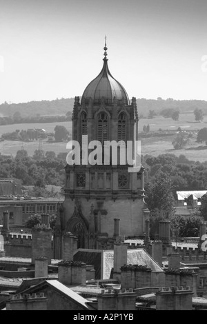 Torre campanaria cappella a Christchurch College Oxford University Foto Stock