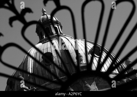 Chiudere il raccolto della Radcliffe Camera Oxford Foto Stock