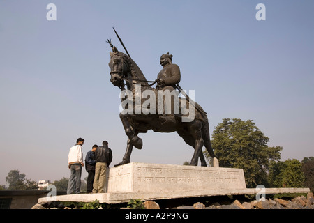 India Delhi Vecchia Delhi Qudsia Park monumento commemorativo di Shah Jehan Foto Stock