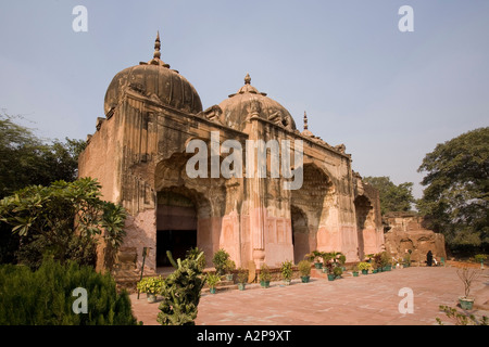 India Delhi Vecchia Delhi Qudsia Park antica moschea Foto Stock