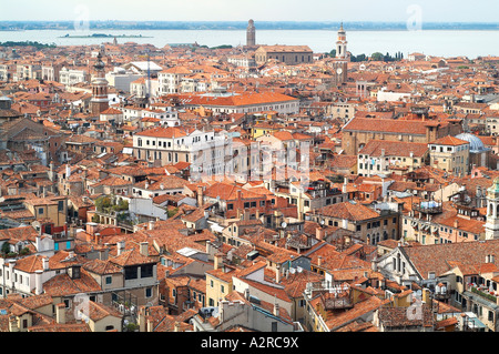 Aspetto della zona di San Marco da Campanile Foto Stock