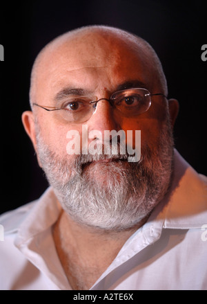 Il comico ALEXEI SAYLE A CHELTENHAM FESTIVAL DELLA LETTERATURA OTT 2006 REGNO UNITO Foto Stock