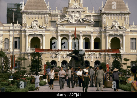 Town Hall Saigon Vietnam 1994 Foto Stock