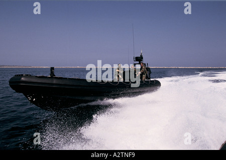 USA Navy Seal su esercizio di MED Foto Stock