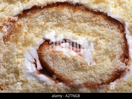 Swiss Roll torta (Medium Format) Foto Stock