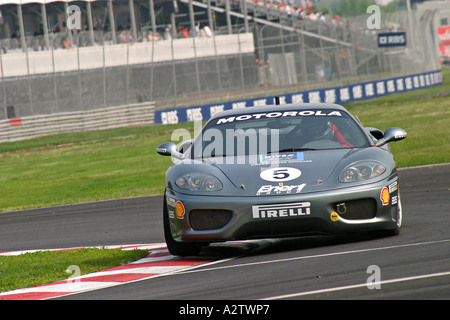 Ferrari Challenge di concorrenza Québec Canada Foto Stock