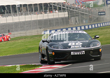 Ferrari Challenge di concorrenza Québec Canada Foto Stock