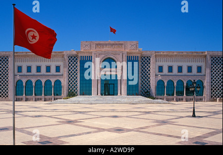 Tunisia Tunisi il nuovo Municipio a Place de la Kasbah Foto Stock