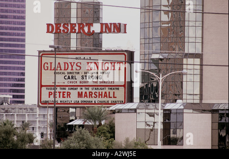 Desert Inn casinò di Las vegas Howard Hughes visse qui. Foto Stock