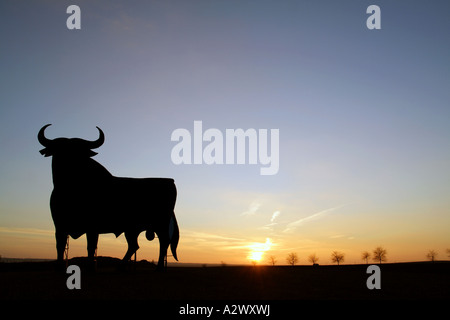 Giant Osborne bull, Spagna Foto Stock