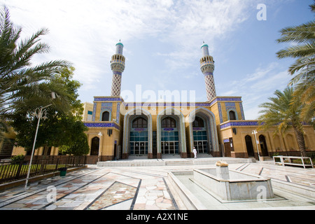 La Moschea iraniana Al Wasl Road, Dubai , EMIRATI ARABI UNITI Foto Stock