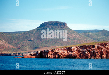 Area costiera Messico mare di Cortez Baja California La Paz Foto Stock