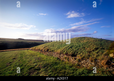 Stoney Littleton Chambered long barrow Near Bath Foto Stock