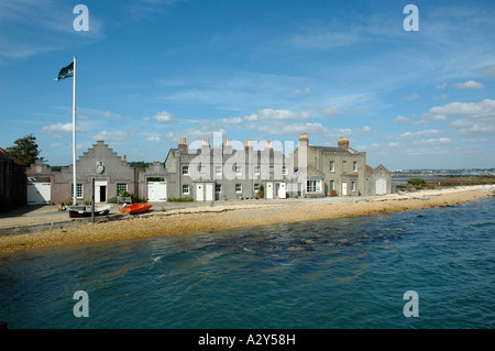 Brownsea Island, il porto di Poole, Dorset Foto Stock