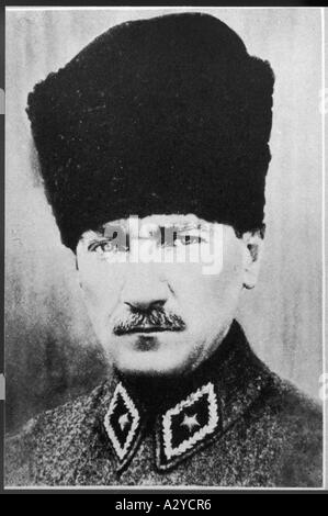 Ataturk Mustapha Kemal Foto Stock