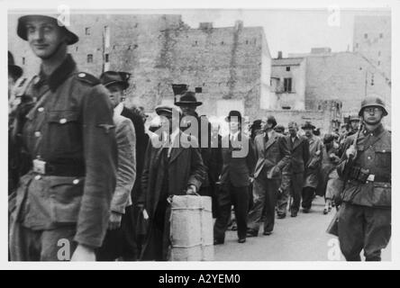 Jewish reinsediati in Polonia Foto Stock