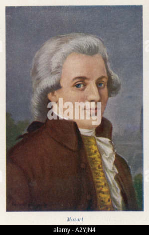 Mozart Klingsbogl Foto Stock
