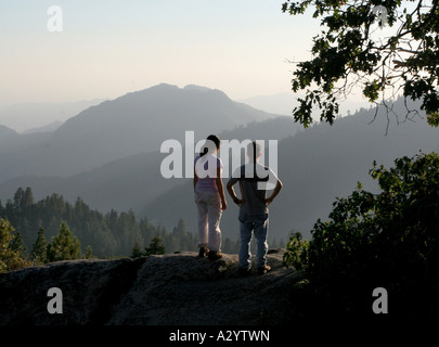 Sequoia National Park California Foto Stock