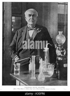 Ta Edison 77th Birthday Foto Stock