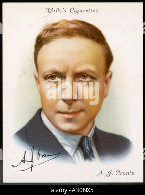 Aj Cronin Cig Card Foto Stock