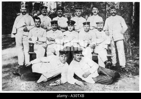 Hitler Wwi Soldier Hospi Foto Stock