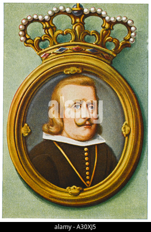 Filippo IV SPAGNA Miniatur Foto Stock