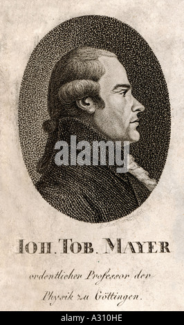Mayer Johann Tobias Eng Foto Stock