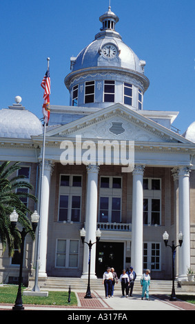 La Old Court House Edificio in Bartow Florida è ora un museo storico. Foto Stock