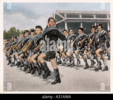 Italiano giovanile fascista Foto Stock