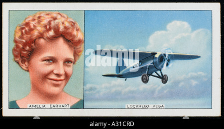 Earhart Lockheed Vega Foto Stock