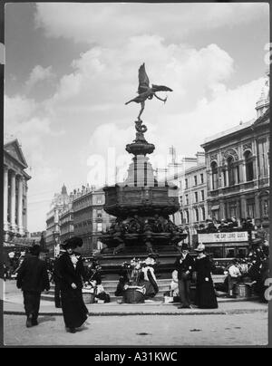 Piccadilly 1902 Foto Stock