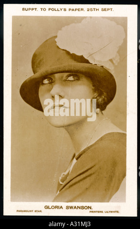 Gloria Swanson Polly Foto Stock