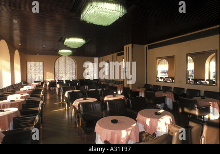 Caffé degli Specchi Unità d Italia Piazza Trieste Friuli Venezia Giulia Italia Foto Stock