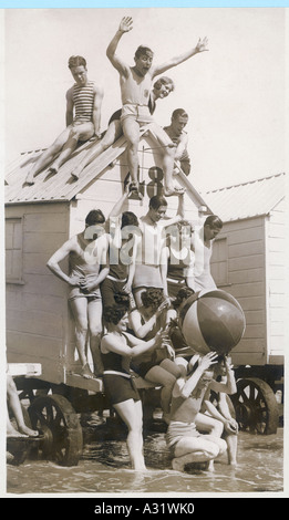 Divertimento a Ostenda Foto Stock