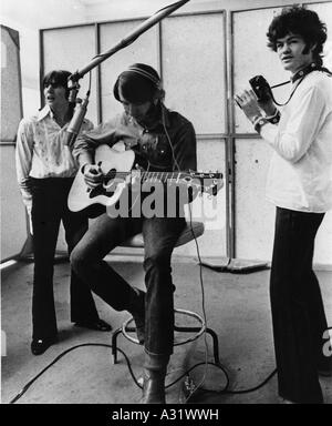 MONKEES Anglo/US gruppo pop da sinistra a Davy Jones, Mike Nesmith e Micky Dolenz Foto Stock