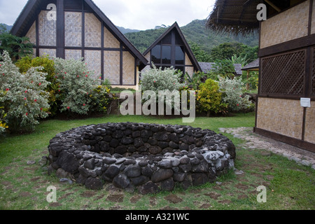 Paul Gauguin Centro Culturale Atuona Hiva Oa Marquesas Polinesia Francese Foto Stock