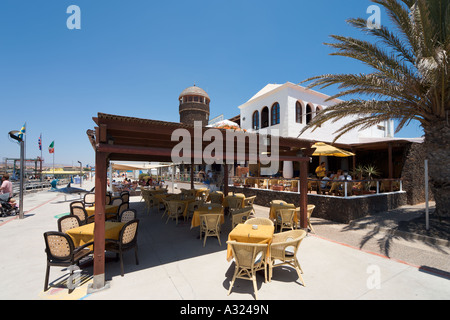 Ristorante Harbourfront, Caleta de Fuste, Costa Caleta, Fuerteventura, Isole Canarie, Spagna Foto Stock