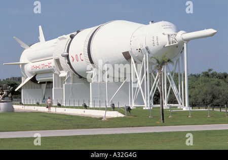 Elk223 1134 Florida Kennedy Space Center Spaceport USA Saturn V rocket Foto Stock