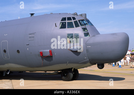 Lockheed MC-130H Combat Talon II variante della Hercules azionato da 7 Special Operations Squadron dell'USAF. Foto Stock