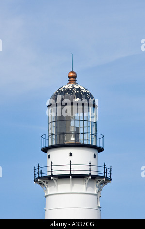 Cape Elizabeth Lighthouse vicino a Cape Elizabeth Maine Foto Stock