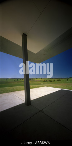 Pecore Farm House, Kyneton, Victoria, 1998. Dettaglio Architetto: Denton tappatrice Marshall Foto Stock