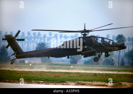 AH64 elicottero Apache Foto Stock